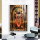 Hindu Deity Lord Venkateswara Glass Finish Vertical Wall Art