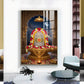 Lord Shiva Lingam Glass Finish Vertical Wall Art