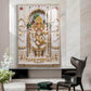 Shri Ranchor Raiji Glass Finish Vertical Wall Art