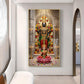 Lord Tirupati Bala Ji Glass Finish Vertical Wall Art