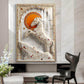 The Sacred Horse Glass Finish Vertical Wall Art