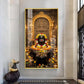 Shivling Mahakaleshwar Glass Finish Vertical Wall Art