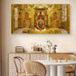 Somnath Temple Glass Finish Horizontal Wall Art