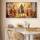 Har Har Mahadev Shambhu Glass Finish Horizontal Wall Art