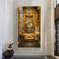 Divine Kedarnath Jyotirlinga Glass Finish Vertical Wall Art