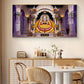 Lord Khatu Shyam ji Glass Finish Horizontal Wall Art