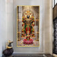 Lord Tirupati Bala Ji Glass Finish Vertical Wall Art