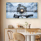 Bhole Baba In Kedarnath Glass Finish Horizontal Wall Art