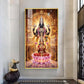 Lord Tirupati Balaji Glass Finish Vertical Wall Art