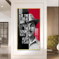 Bhagat Singh Glass Finish Vertical Wall Art