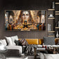 Divine Shiv Shankar Glass Finish Horizontal Wall Art