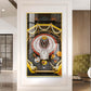Divine Bhimashankar Jyotirlinga Glass Finish Vertical Wall Art