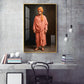 Swami Vivekananda Glass Finish Vertical Wall Art
