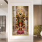Lord Tirupati Bala Ji Glass Finish Vertical Wall Art