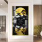 Twilight Tree Serenity Glass Finish Vertical Wall Art