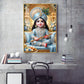 Lord Bal Gopal Glass Finish Vertical Wall Art