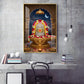 Lord Shiva Lingam Glass Finish Vertical Wall Art