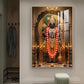 Hindu Deity Lord Venkateswara Glass Finish Vertical Wall Art