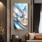 Butterfly Bliss Bouquet Glass Finish Vertical Wall Art