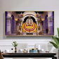 Lord Khatu Shyam ji Glass Finish Horizontal Wall Art