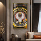 Divine Bhimashankar Jyotirlinga Glass Finish Vertical Wall Art