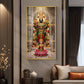 Lord Tirupati Bala Ji Glass Finish Vertical Wall Art
