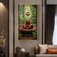 Shiv Shankar Glass Finish Vertical Wall Art