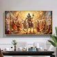 Har Har Mahadev Shambhu Glass Finish Horizontal Wall Art