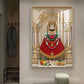 Khatu Naresh Shyam Baba Glass Finish Vertical Wall Art