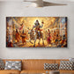 Har Har Mahadev Shambhu Glass Finish Horizontal Wall Art