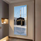 Mecca Glass Finish Vertical Wall Art