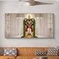 Lord Venkateswara Glass Finish Horizontal Wall Art