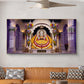 Lord Khatu Shyam ji Glass Finish Horizontal Wall Art