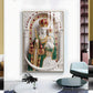 Velankanni Mother Mary Glass Finish Vertical Wall Art