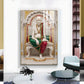 Jai Swami Samarth Glass Finish Vertical Wall Art