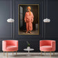 Swami Vivekananda Glass Finish Vertical Wall Art